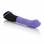 Фиолетовый вибромассажер из силикона TANTRIC AURA MASSAGER - 15 см.