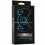 Эрекционное кольцо с вибростимуляторами OPTIMALE Vibrating Double C-Ring