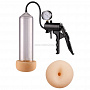 Прозрачная помпа MENZSTUFF PENIS ENLARGER - 20,3 см.