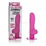 Розовый вибратор Shower Stud Super Stud на присоске - 12,75 см.