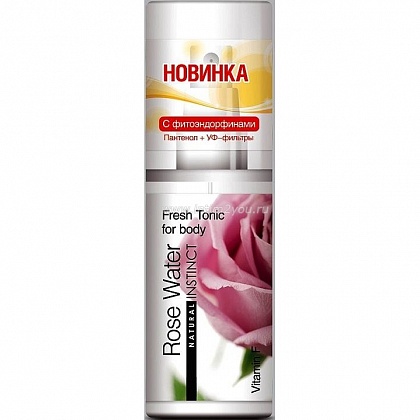 Тоник для тела Natural Instinct Rose Water - 95 мл.