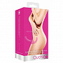 Розовый безремневой страпон Silicone Strapless Strapon
