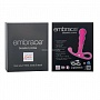 Анальный вибромассажер EMBRACE BEADED PROBE PINK