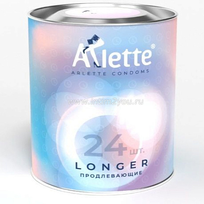 Презервативы Arlette Longer с продлевающим эффектом - 24 шт.