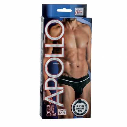 Мужские трусы Apollo Mesh Brief with C-Ring - M/L