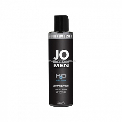 Мужской любрикант на водной основе JO for Men H2o - 120 мл.