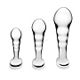 Набор из 3 стальных стимуляторов простаты Stainless Steel P-spot Training Set