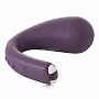 Фиолетовый вибратор Dua G-spot   Clitoral Wearable Vibrator - 17,8 см.