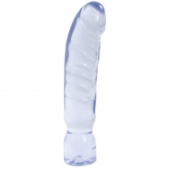 Прозрачный фаллоимитатор Big Boy Dong Crystal Clear Jellie - 30,5 см