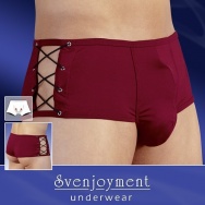 Мужские трусы c боковыми шнуровками H.Pants Bordo