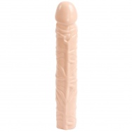 Фаллоимитатор с рельефом Quivereng Cock Sleeve - 25,4 см.