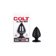 Анальная пробка COLT XL BIG BOY - BLACK из силикона черная