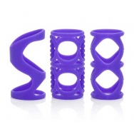 Набор насадок Posh Silicone Lover’s Cages фиолетовый