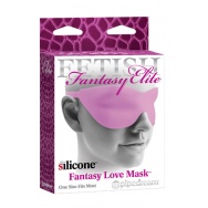 Маска закрытая FANTASY LOVE MASK розовая