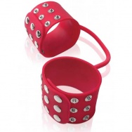 Фиксаторы Fetish Fantasy Elite силиконовые Silicone Cuffs для рук или ног красные