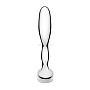 Стальной стимулятор простаты Stainless Steel Prostate Plug - 11,5 см.