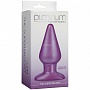 Большая фиолетовая анальная пробка Platinum Premium Silicone - The Super Big End - Purple