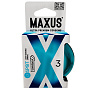 Презервативы Maxus G spot с двойной спиралью - 3 шт.