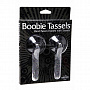 Чёрные пэстис с кисточками Boobie Tassels