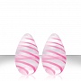 Прозрачные стеклянные вагинальные шарики CRYSTAL KEGEL EGGS