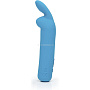 Голубая вибропуля с ушками Rechargeable Rabbit Ears Bullet Vibrator