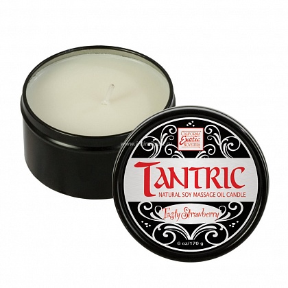 Массажная свеча Tantric Soy Candle - Tasty Strawberry