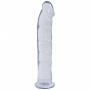 Прозрачный фаллоимитатор Jelly Jewel Dong Suction Cup Diamond - 20 см.