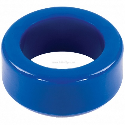 Синее эрекционное кольцо Titan Men Cock Ring Blue