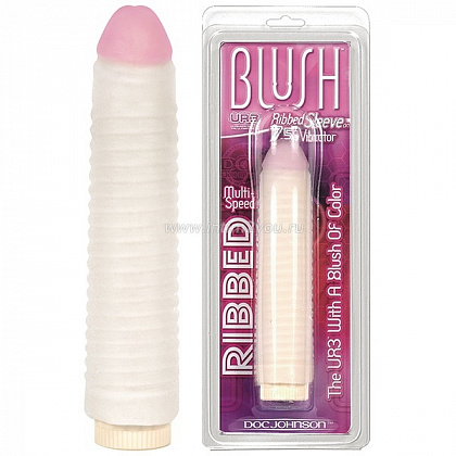 Рельефный мультискоростной массажёр BLUSH из UR3