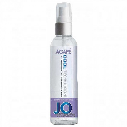 Женский гипоаллергенный охлаждающий лубрикант JO Personal Lubricant  AGAPE Women COOL - 120 мл.