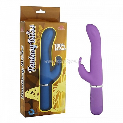 Фиолетовый вибростимулятор 10 Function G Spot Rabbit