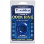 Синее эрекционное кольцо Titan Men Cock Ring Blue