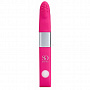 Ярко-розовый вибростимулятор Get Lucky USB Vibrator - 12 см.