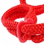 Красная шелковая веревка FF LOVE CUFFS RED