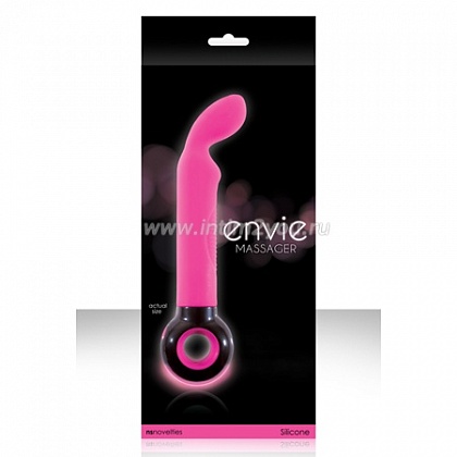 Розовый вибратор ENVIE G-SPOT