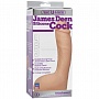 Силиконовая насадка к трусикам Vac-U-Lock - James Deen Silicone Cock - 20 см.