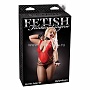 Тедди Red Hot Teddy Set Queen size со стрингами, манжетами и воротничком