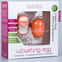 Оранжевое виброяйцо 10 Speed Remote Vibrating Egg Small