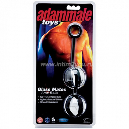 Стеклянные анальные шарики Glass Mates Anal Balls