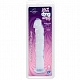 Прозрачный фаллоимитатор Jelly Jewel Dong Suction Cup Diamond - 20 см.