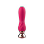 Розовый мини-вибратор Mini Vibrator с пультом ДУ - 12,5 см.