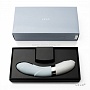 Голубой вибратор украшенный лепестками Iris Blue (LELO)