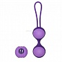 Фиолетовые вагинальные шарики MINI STELLA II KEGEL BALLS