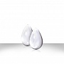 Большие прозрачные стеклянные вагинальные шарики CRYSTAL KEGEL EGGS