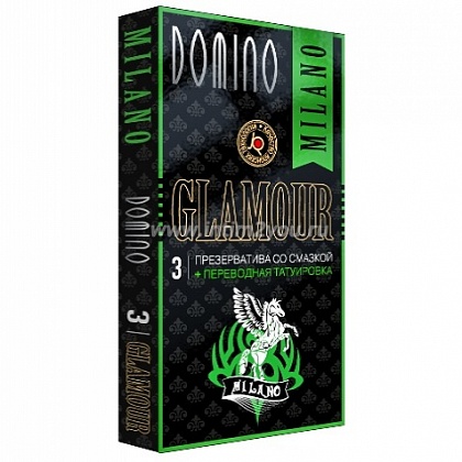 Презервативы  DOMINO Glamour Milano