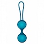 Бирюзовые вагинальные шарики MINI STELLA II KEGEL BALLS