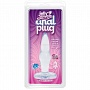 Прозрачная анальная пробка Jelly Jewels Anal Plug Medium Diamond