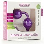 Фиолетовые шарики Pleasure Love Balls для вагинальной стимуляции