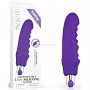 Фиолетовый вибратор Rechargeable IJOY Silicone Waver - 16,5 см.