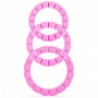 Набор из 3 розовых эрекционных колец Silicone Love Wheel 3 sizes